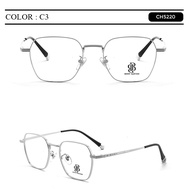 Berrybarton Kacamata Bisnis Segi Empat Alloy Lensa Minus Anti Radiasi Bluecromic Pria Wanita 5220