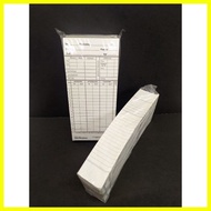 DTR Paper/DAILY TIME RECORD For Employees 100pcs./pack