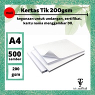 500 Sheets Of 200gsm A4 Type Paper