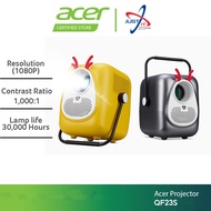 ACER AOPEN QF23S PROJECTOR ( 1920x1080 / 6500LUMENS / HD MI / SPEAKER )
