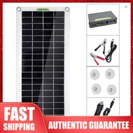 30W Polycrystal Solar Panel Flexible Solar Panel For Camping Car Traveling Outdoor Emergency Power Accessory