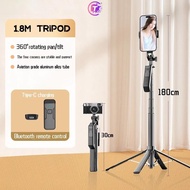 P19 Selfie Stick Tripod 3 in 1 Quadrapod Wireless Selfie Stick Bluetooth Remote 360° Phone Tripod St