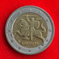 euro Coin Lithuania 2 2024 2€ Foreign