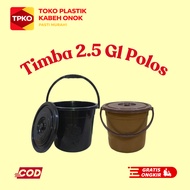 2.5 Gl Plastic Bucket POLOS