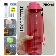Tupperware Extreme H2GO Bottle 750ml / H2GO 550ML