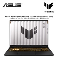 Asus TUF F16 FX608J-MRV040W 16" FHD+ 165Hz Gaming Laptop ( NVIDIA® GeForce RTX™ 5060, i5-13450HX, 16