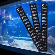 DELMER Thermometer Enlarge Font Clearly Display Tools for Aquarium Fridge Convenient Use Temperature Measurement Stickers