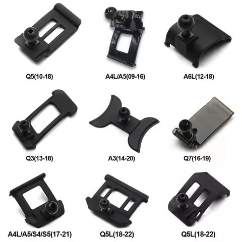 For Audi A1 A3 A4 A5 A6 Q3 Q5 Q7 Q5 A4L A6L Q3 A3 S4 S5 Q5L Q8 Q2L Car Dedicated Phone Holder Bracke