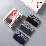 Men's Underwear 3-PACK boxer pria  Stretch Shorts Breathable Cotton Boxer Bri ck underwe