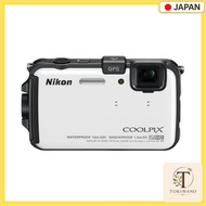 【 Used 】 Nikon COOLPIX AW100 Digital Camera, Natural White (AW100WH)