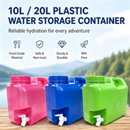 10L/20L Water Container Slim Container With Faucet Dispenser Cooler