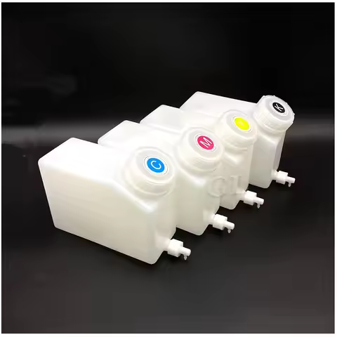 Eco solvent Printer 1.5L ink tank spare parts 1500mL cartridge 1.5L ink bottle plotter Ink supply sy