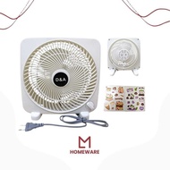 DNA Box Fan 9 Inch Box Fan 9 DNA Box Fan Table Fan/ Mini Box Fan/