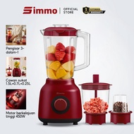 Simmo Fruit Juicer Food Processor 3 In 1 Blender Heavy Duty Multi-Functional High Power Fast Ice-Bre