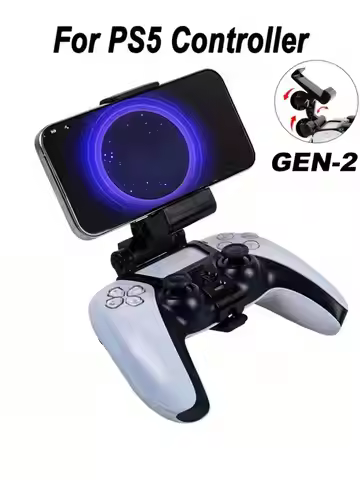 P/S5 Controller Phone Bracket Clip: Revolutionize Your Mobile Gaming! This adjustable mobile gaming 