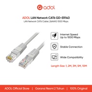 ADOL Cable LAN Network CAT 6 Gigabit | 26AWG 1000 Mbps | Asus License