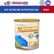 HLP Nutricare Nutricious DM Milk Powder (800g) - DIABETIC MILK, BLOOD SUGAR LEVEL CONTROL