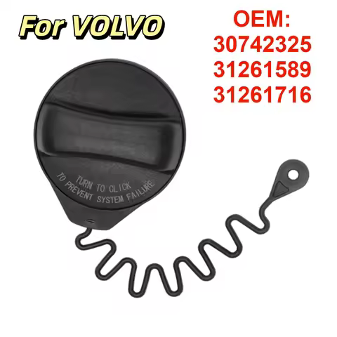 Car Fuel Tank Cap Cover Lid 30742325 for Volvo S40 S60 S70 S80 V40 V50 V60 V70 XC60 XC70 XC90 C30 C7