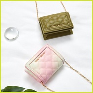 ๑ ◄ ∰ Cnk22 Women's Wallet CK6-50701179 Quilted Plaid Chain Crossbody Bag card wallet cln wallet ch