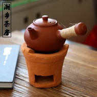 潮鄉茶房 潮汕紅泥小火爐 炭爐戶外工夫茶爐圍爐煮茶風爐砂銚復古