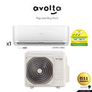 Avolta Inverter Aircon 12000 Btu System 1, 3 Ticks ~ Free Installation within 25ft per fancoil