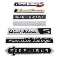 Limited Edition Aluminum Plate for Land Cruiser LC200GT Rear Badge VXS GXR Commemorative