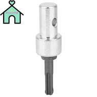 OTUINSG Garden Auger Power Drill Adapter, Round Shank Steel  Auger Drill Adapter, For 1/2" SDS Plus 