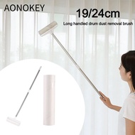 AONOKEY Long Handle Lint Roller Brush, Telescopic Tearable Pet Hair Remover Roller, Floor Cleanup To
