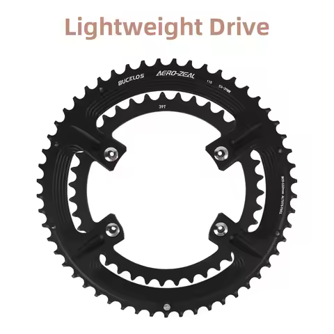 BUCKLOS Chainring 110 BCD BUCKLOS Bike Chainring 110 BCD Double Speed Road Bike Chainring 34T 36T 39