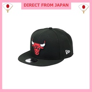 New Era 9FIFTY Snapback Cap - Chicago Bulls Black & Red Men's Hat