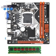 ITX H110 Computer Motherboard with 4G 2133Mhz DDR4 RAM LGA1151 DDR4 Black M.2 Nvme PCI-E 16X