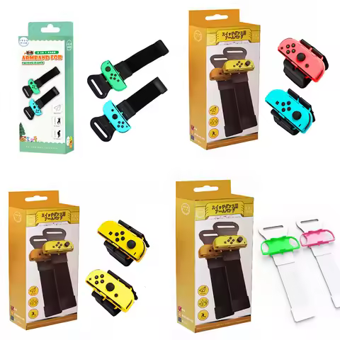 1 Pair Just Dance Band Adjustable Joy-Con Controller Elastic Dance Wrist Band Fit Strap Wristband Fo