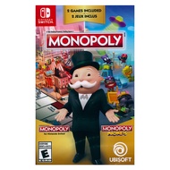 Nintendo 任天堂 SWITCH 地產大亨瘋樂 + 地產大亨一代 Monopoly Madness + Monopoly 中文版 + 英文美版
