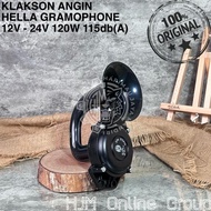 KLAKSON ANGIN HELLA AIR HORN GRAMOPHONE TRUCK SCANIA VOLVO 12V - 24V termurah