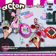 GANTUNGAN ACTOR KOREA CHINA BAGCHARM CONE OF LOVE KEYCHAIN TAMAGOTCHI | Key chain