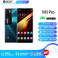 2023 Original M3 Pro 5G  5.5 Inch  Smartphone 8GB+256GB 5.5" FHD 4800mAh Mobile phone MediaTek Hdio M3  48MP rear camera