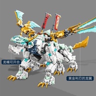 lego brick lego ninjago robot Phantom Ninja Series 71786 Praise Frozen Dragon Children's Educational