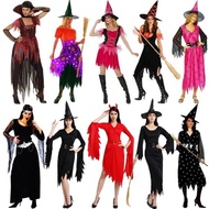 Halloween Masquerade Witch or Vampire Costume - Elegant Dress for Adults