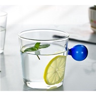 SIMPLEDECOR Tama aesthetic glass mug Handcrafted Glassblowing aesthetic glass Ins style glass Christ