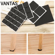 VANTAS 1/4/9/16PCS Furniture Leg Pads Bottom Caps Square Round Scratch Proof Table Feet Covers
