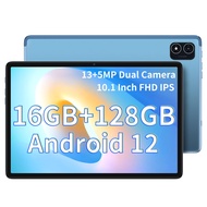 Tablet 10 inch Android 12 Tablet, M40PLUS 16GB RAM+128GB ROM, Dual 13MP+5MP Camera, WiFi, Bluetooth,