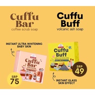 COD ￼CUFFU Bar 3in1 Scrub CUFFU BUFF volcanic ash Soap by Magara Skin