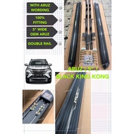 PERODUA ARUZ BLACK KING KONG RUNNING BOARD / SIDE STEP