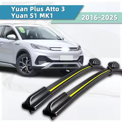 Suitable For BYD Yuan Plus Atto 3/Yuan S1 MK1 (2016-2025) Car Wiper High-Definition Silent Front Win