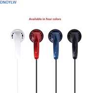 DNOYLW Earphone Wired, Flat Earbuds 3.5mm/Type C Wired Headset, Wired Headphone High Fidelity Heavy 