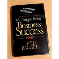 The Complete Book Of Business Success Leadership Sales Customer Service Book By Byrd Baggett