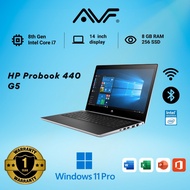 Refurbished HP ProBook 440 G5 i7 8th gen | 14''' |  | 8GB RAM | 256GB SSD | Work & Study Laptop 1YEA