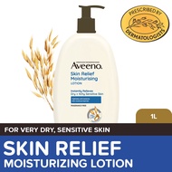 Aveeno Skin Relief Body Lotion 1L - Lotion for Sensitive/Dry/Itchy Skin, Eczema, Atopic Dermatitis