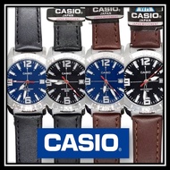 (พร้อมกล่องแบรน) นาฬิกาข้อมือผู้ชายและผู้หญิง นาฬิกาคาสิโอ้ สายหนัง กันน้ำ วันที่ นาฬิกาcasio นาฬิกาสายหนังวันที่ RC634