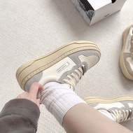 -EJ- EPT COURT HIGH Retro Shoes White Cream Black Green Thick-Soled Heightening